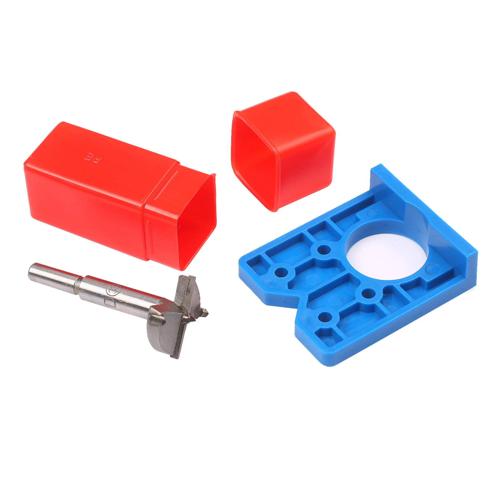 

35mm Hinge Drilling Jig Concealed Guide Hinge Hole Drilling Guide Locator Carpentry Hole Opener Door Cabinet Accessories Tool