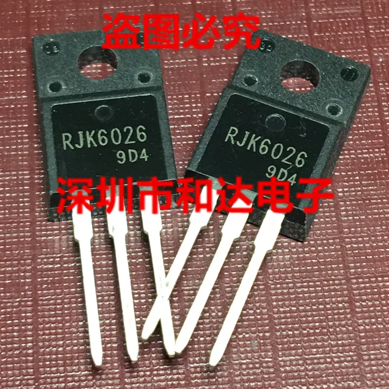 

5pcs RJK6026 TO-220F 600V 5A