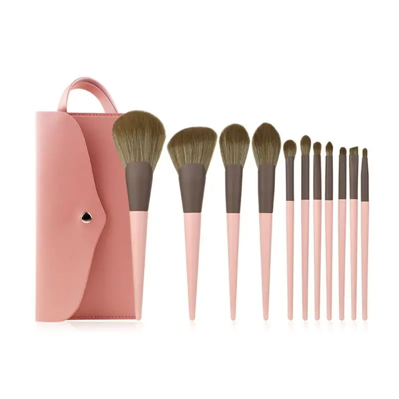 

Профессиональная Кисть для нанесения основы под макияж Pro порошок кисти для макияжа лица косметический набор инструментов с чехол сумка
