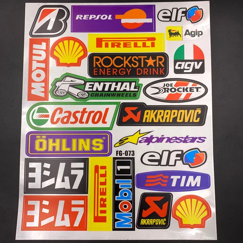 Светоотражающая наклейка для мотоцикла автомобиля скутера велосипеда боковой