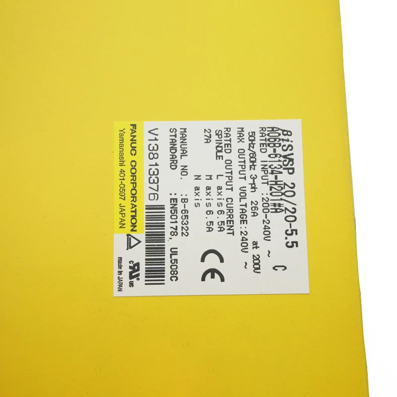 Fanuc новый оригинальный Alpha iSV 10/10HV amp A06B-6134-H201 FANUC серводвигатель модуль - купить по
