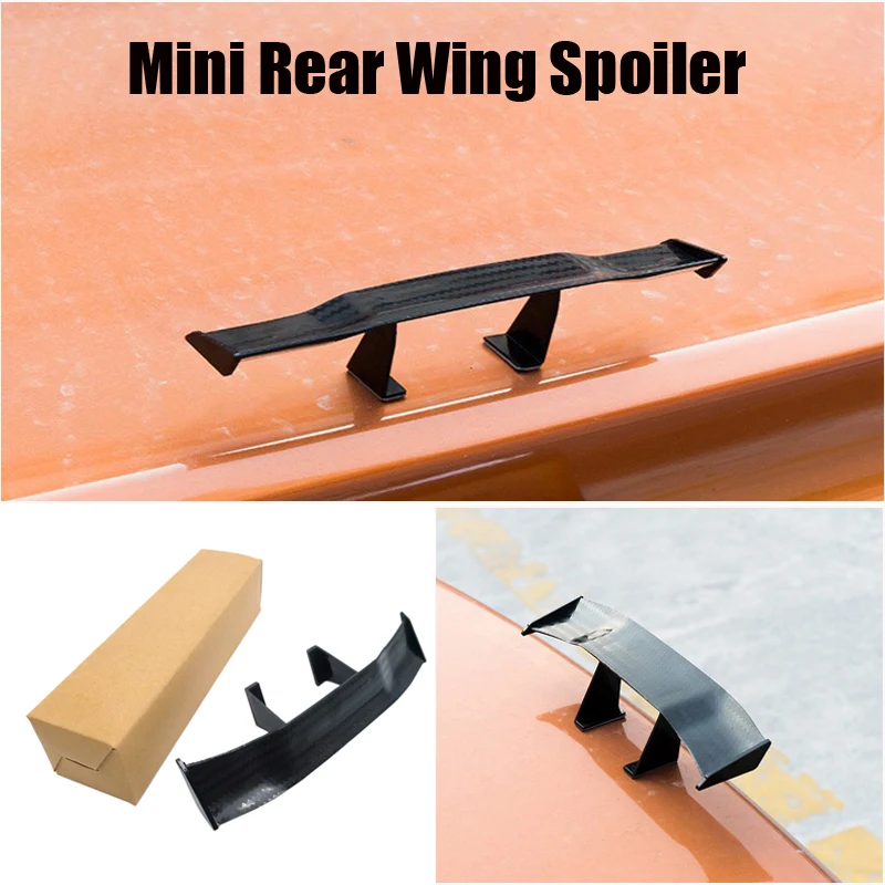 

Car Spoiler Wings Car Mini Auto Fiber Decoration For VW POLO Golf 4 5 6 7 GTI Passat B6 B5 JETTA MK5 MK6 CC EOS Touareg Beetle