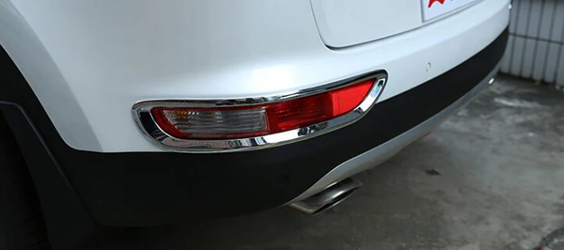 ABS хромированный задний противотуманный светильник защитная накладка литье под