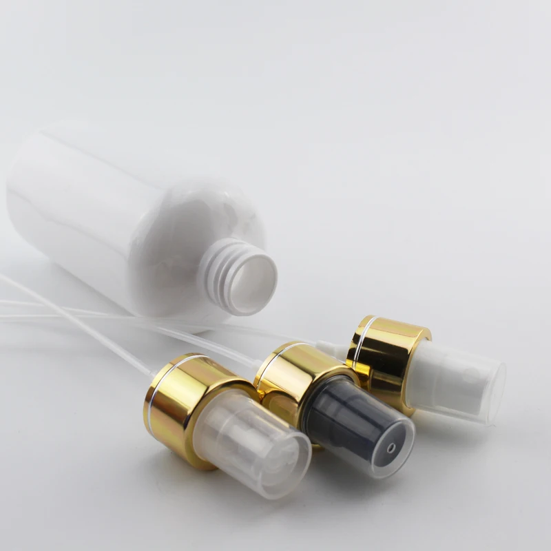 250ml X 12 Gold Aluminum Spray Pump Bottles Transparent Blue Brown Palstic Container For Liquid Soap Mist Sprayer Perfume Bottle | Красота и