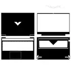 Наклейка для ноутбука KH, Защитная крышка для HP Victus 2021 16-d0128TX d0129TX 16,1 дюйма