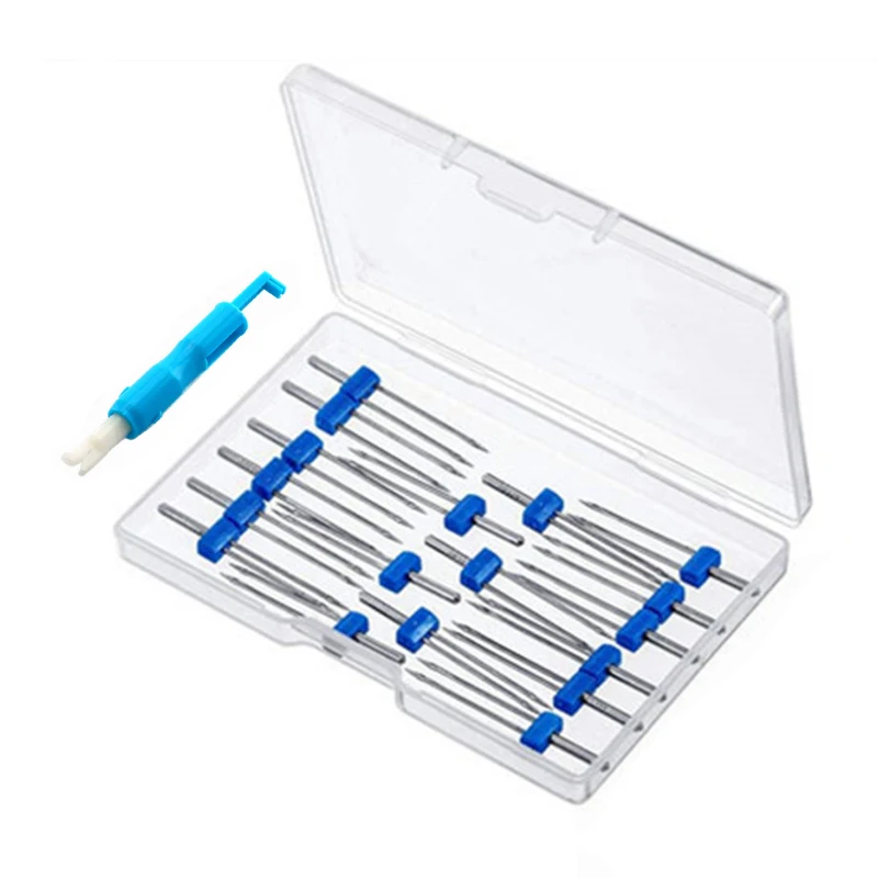 

18PCS Sewing Machine Needles Double Twin Needles 2.0/90 3.0/90 4.0/90 Sewing Needles For Most Household Sewing Machine