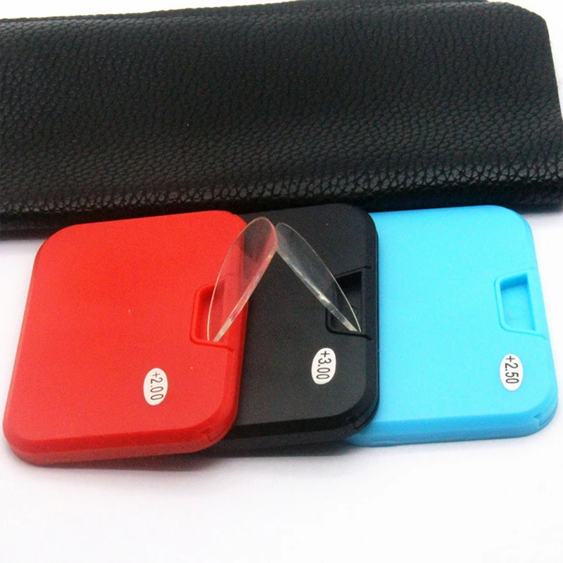 Бифокальные линзы для чтения 2 шт. с чехлом | Аксессуары одежды