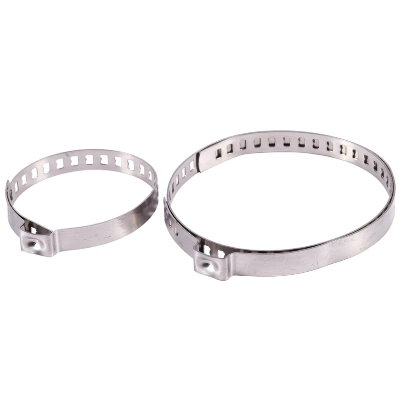 2 шт. приводной вал из нержавеющей стали CV набор зажимов для ботинок автомобиля |