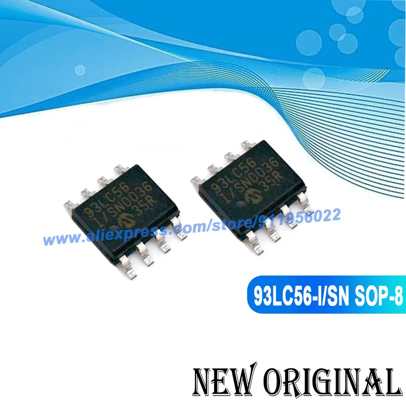 

(5 шт.) 93LC56-I/SN 93LC56I/SN 93LC56 SOP8