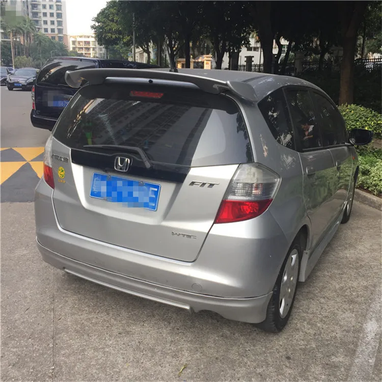 Спойлер заднего крыла для Honda fit/jazz 2008 2013 из АБС пластика|spoiler for honda|rear spoilercar rear wing |