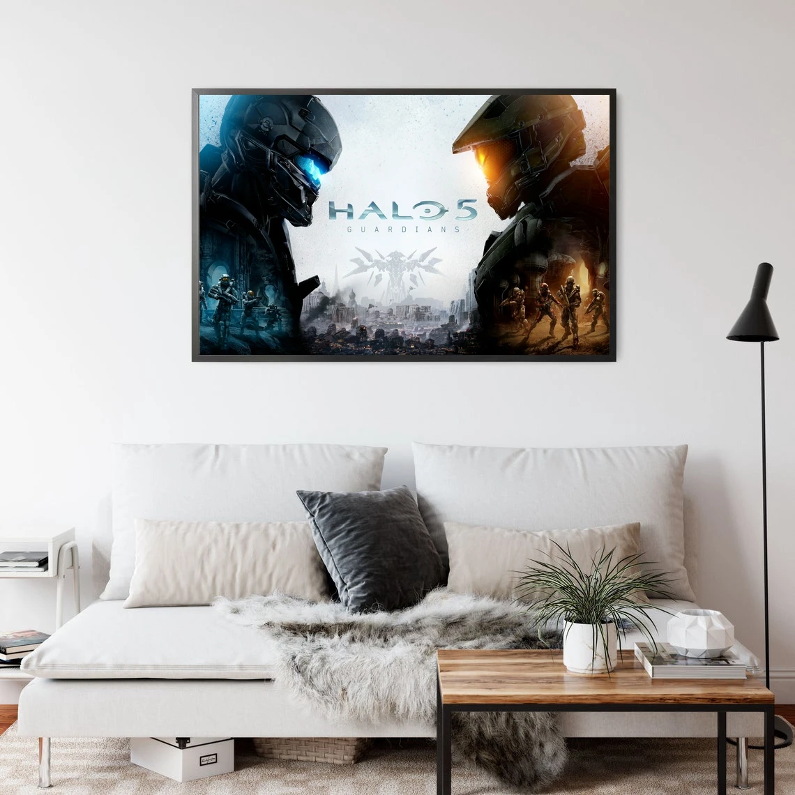 

Halo 5 Video Game Canvas Poster Home Wall Painting Decoration (No Frame)