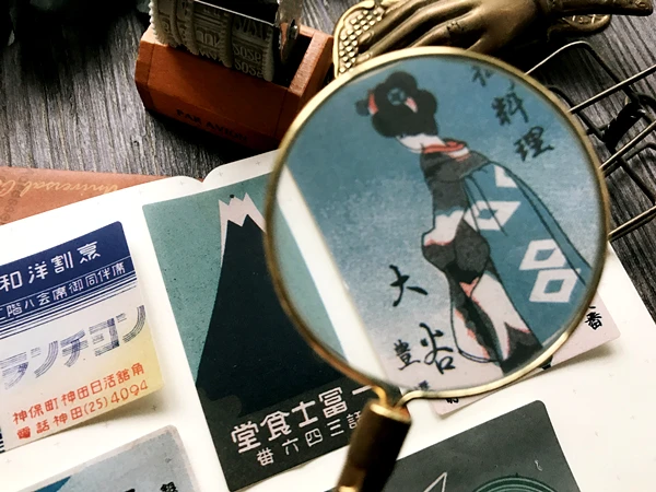 16 шт. Винтаж Японский Ukiyo Плакаты стикер набор для скрапбукинга альбом мусорный планировщик журнал Декор стикер s