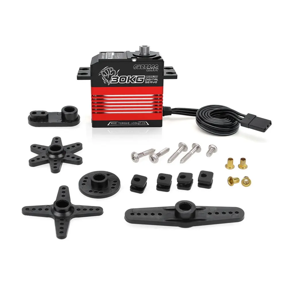 

SURPASS HOBBY 30KG Brushless All Aluminum Body Digital Steering Gear RC Model Accesorries Fine Workmanship