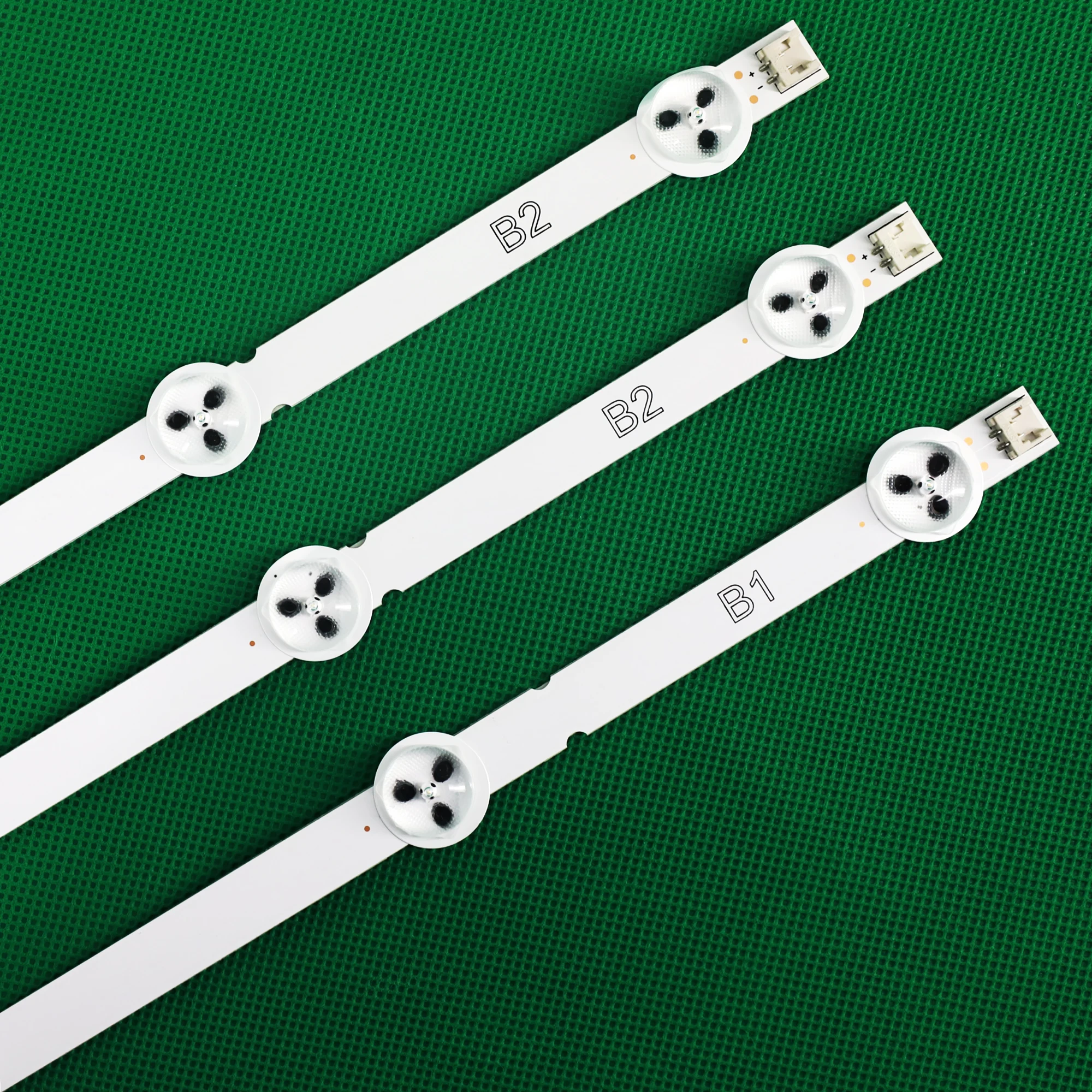 Jogo do Luminoso do lg para lg 6916l1438a b1 6916l-1437a b2 32ln5400 32ln577s 1pc = Peças 1pc = 7led Novo