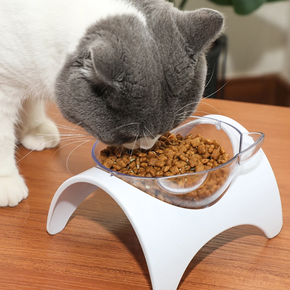 Двойные миски для домашних животных миска кошек кормушка воды питье кормление