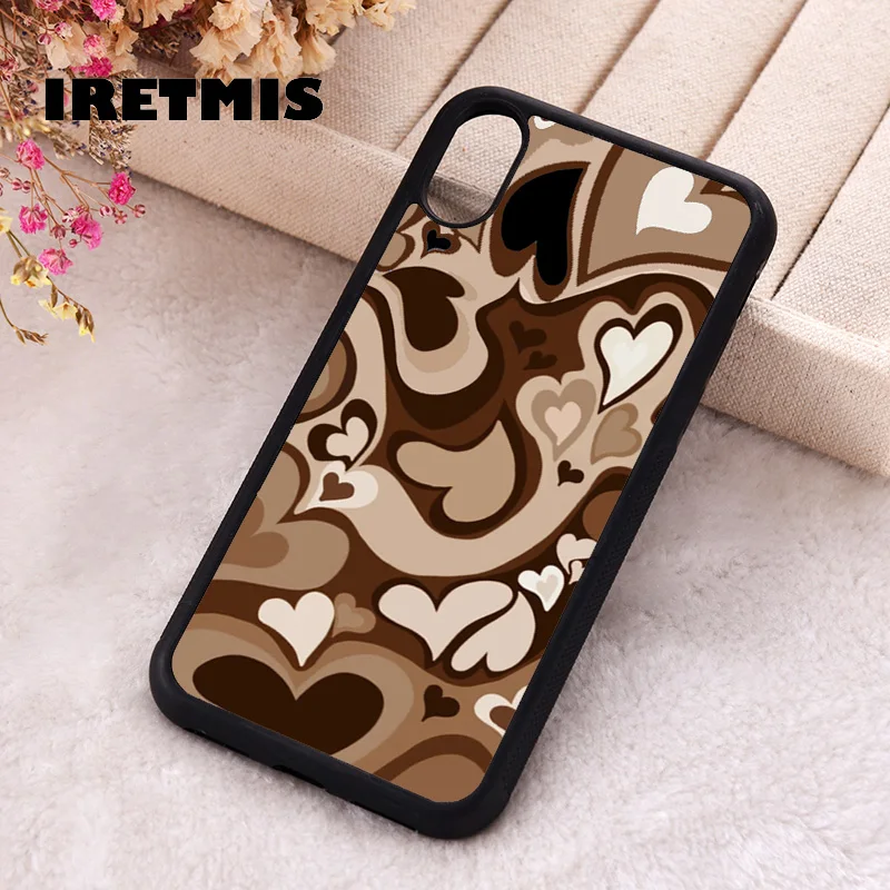 Чехол Iretmis 5 5S SE 2020 для телефона iPhone 6 6S 7 8 Plus X Xs XR 11 12 13 Mini Pro Max Силиконовый ТПУ с