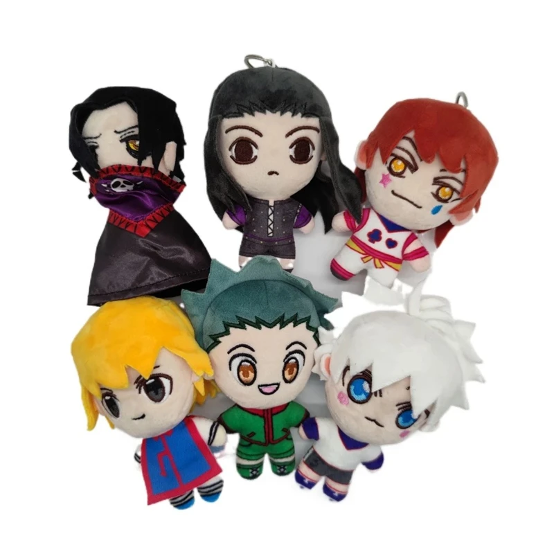 Плюшевая кукла Hunter X Killua Zoldyck Gon Freecss Kurapika Hisoka Kulolo Illumi Feitan Potoo мягкая плюшевая