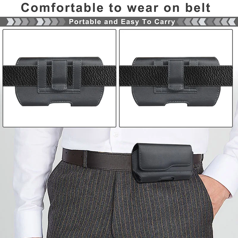 universal phone pouch for infinix note 10 pro 10i 10t 8 8i 7 zero 8 hot 9 play smart 4 4c case leather belt clip holster bags free global shipping