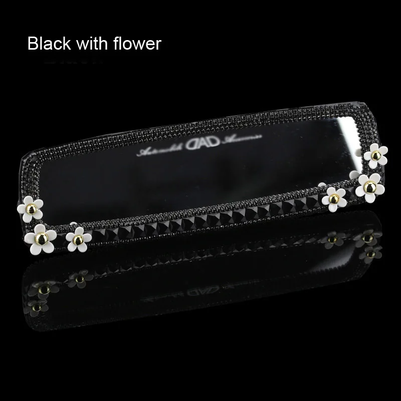 Шикарное Универсальное автомобильное зеркало заднего вида с ромашками и цветами