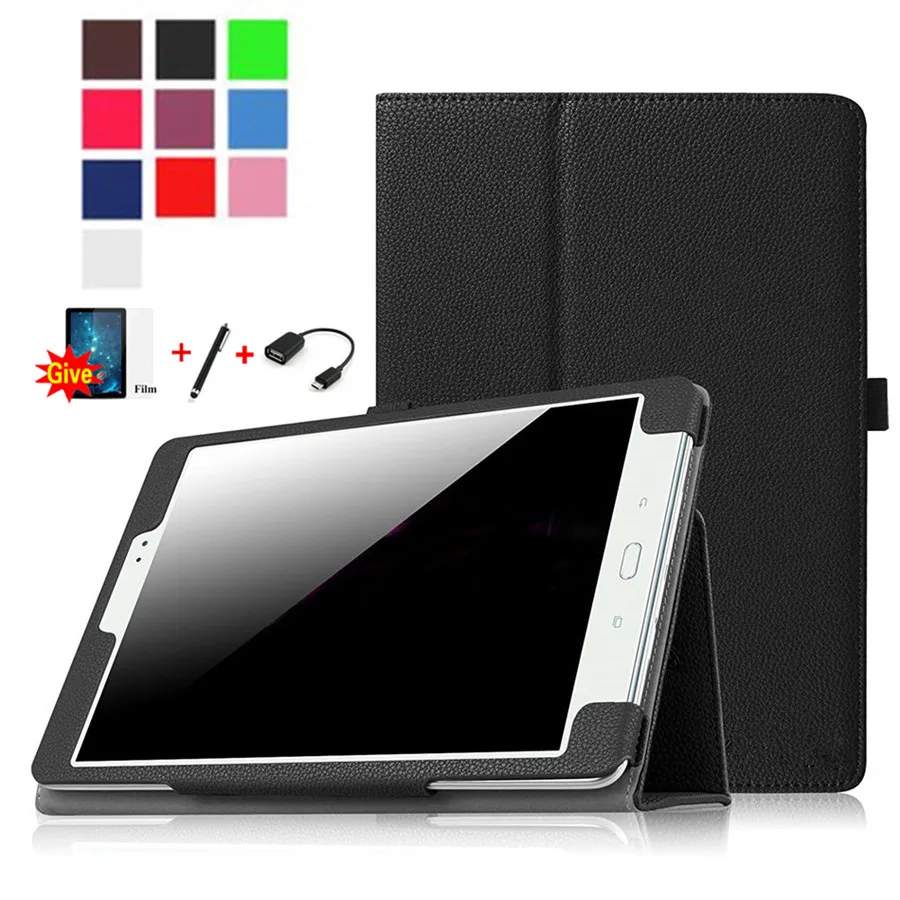 Чехол для Samsung Galaxy Tab A 9 7 кожаный чехол из искусственной кожи SM-T550 T555 SM-P550 P555