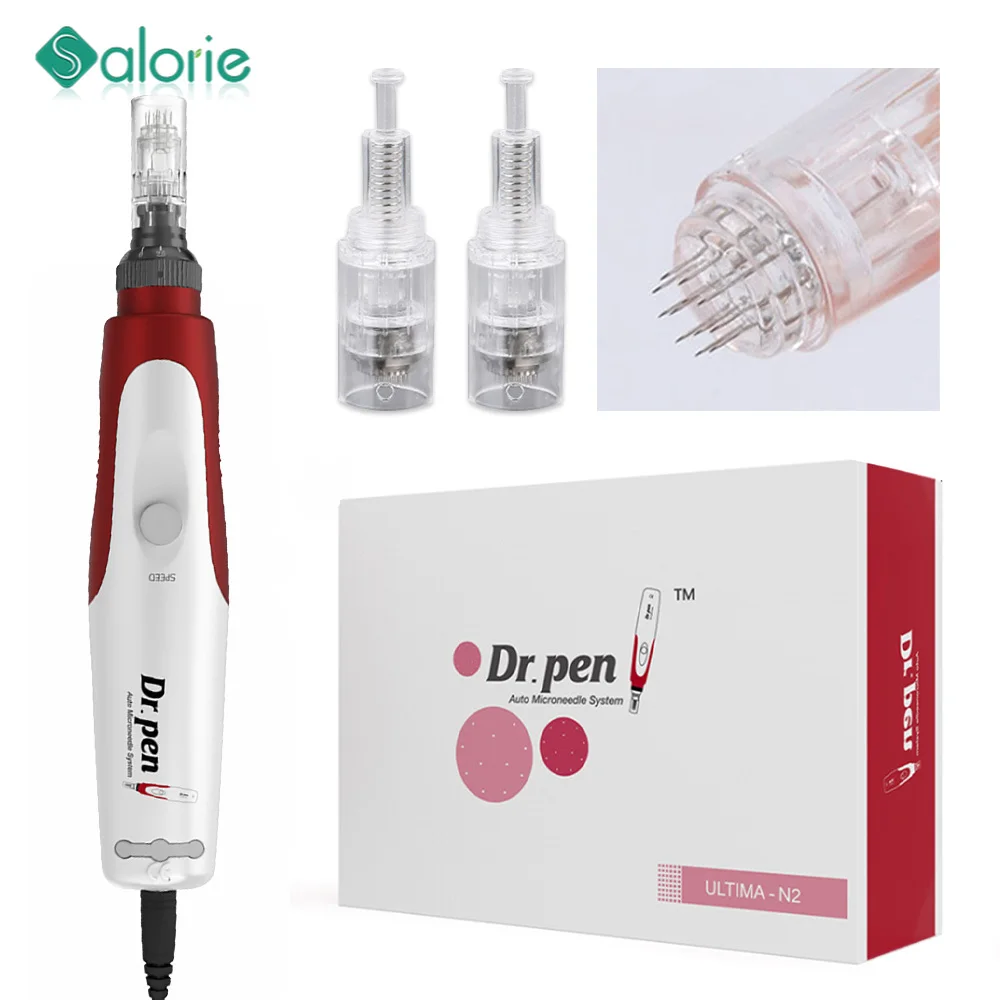 

Электрический аппарат для ухода за кожей Derma Dr.pen, беспроводное устройство для татуировки, микроблейдинга, татуировки, иглы для мезотерапии, ...