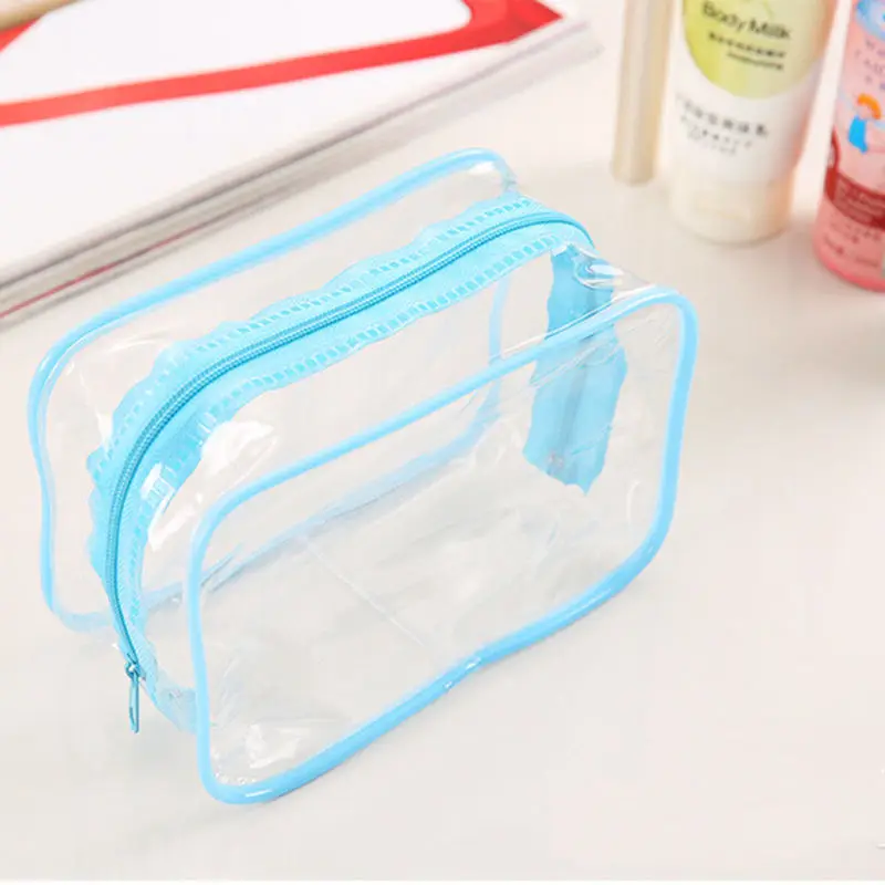 

New Fashion Waterproof Pen Bag Holder Pencil Bags Toiletry Wash Bathing Supplies Desk Storage School Accessories 1PC