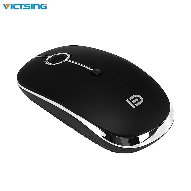 Беспроводная мышь Victsing 2400DPI Bluetooth эргономичная геймерская с 2 4G USB Type C для офисного