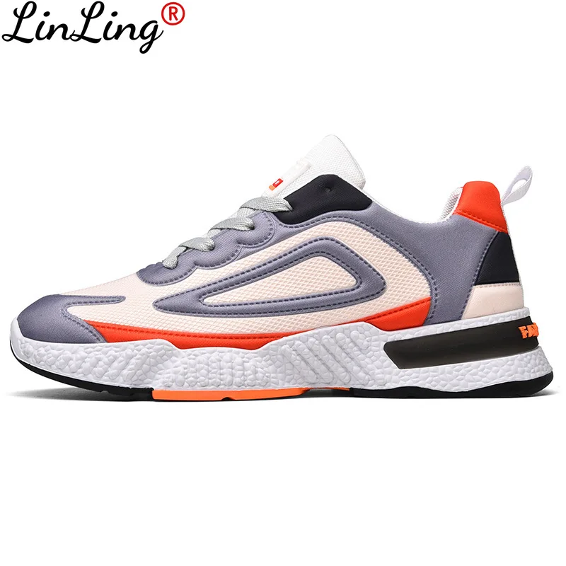 

Men Shoes Casual Sports Breathable Thick Sole Increased Korean Trend Comfortable Zapatillas Hombre 2021 Spring Platform Sneakers