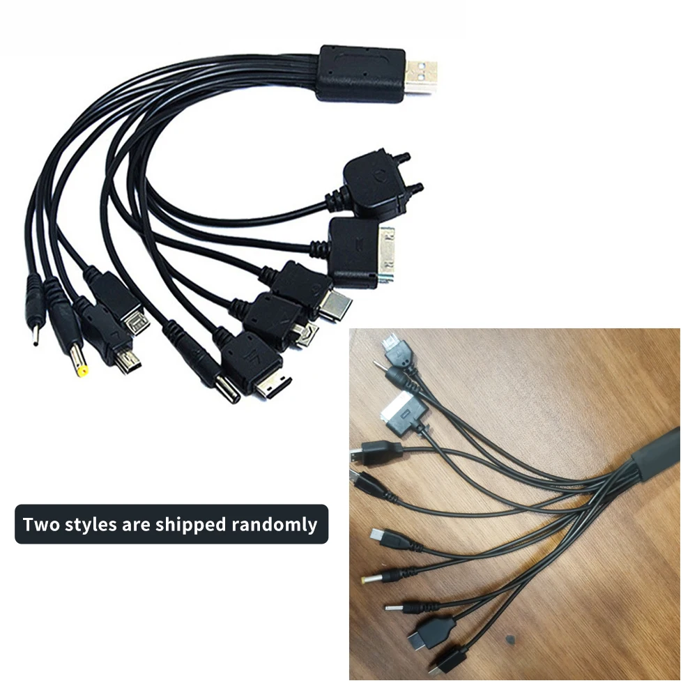 10 in1 Multifunctional USB Data Transfer Cable for iPod Motorola Nokia Samsung LG Sony Ericsson Consumer Electronics Cables|Кабели для