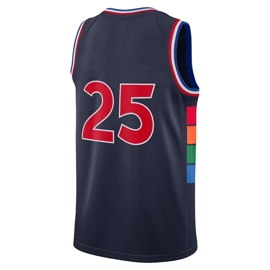 Мужская майка для баскетбола в американском стиле Филадельфия Джо эмбиид тобиид