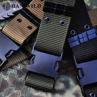 mens canvas automatic buckle nylon military belt army tactical belts for men top quality strap army green male tactical belt