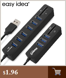 USB 3,0 концентратор 2,0 концентратор Мульти USB разветвитель 4/7 порт расширитель несколько USB 3 Hab с адаптером питания USB3.0 концентратор с переключателем для ПК