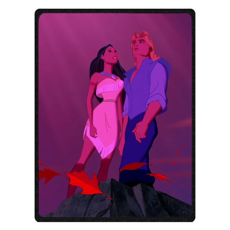 Теплое Флисовое одеяло Покахонтас супермягкая фланелевая Манта для