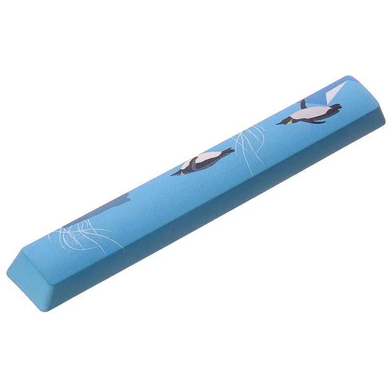 PBT Space Keycaps механическая клавиатура DIY Keycap(6.25U Keycap)-Океанский пингвин | Компьютеры и