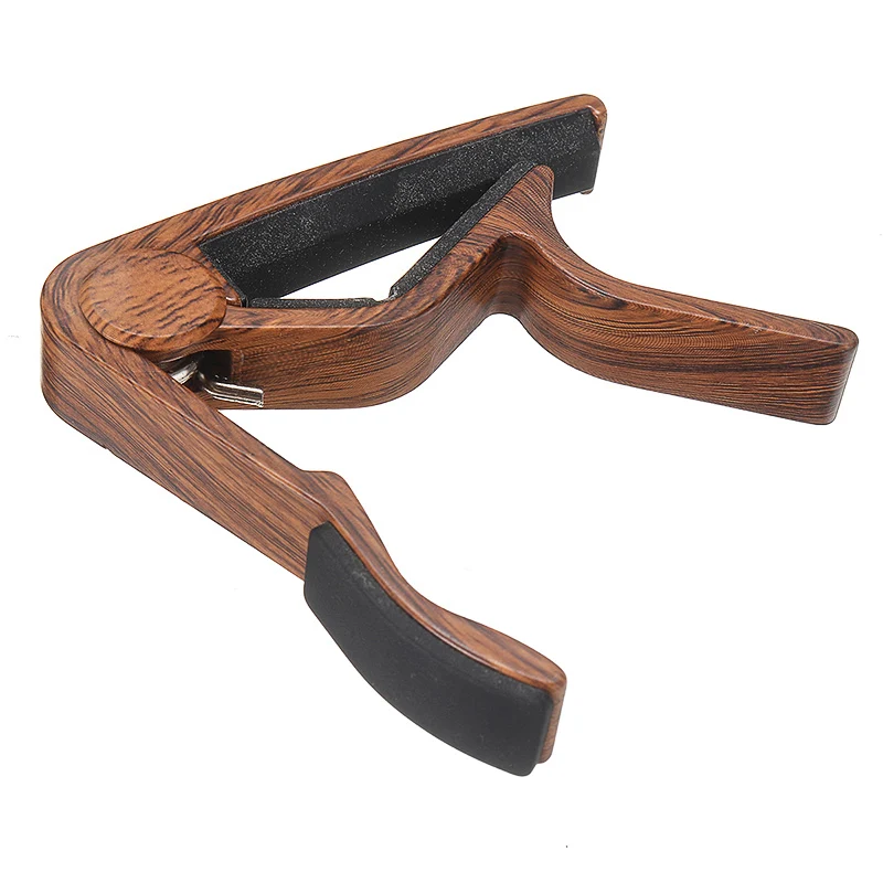 Деревянная Классическая акустическая электрогитара Capo быстросменный Зажим