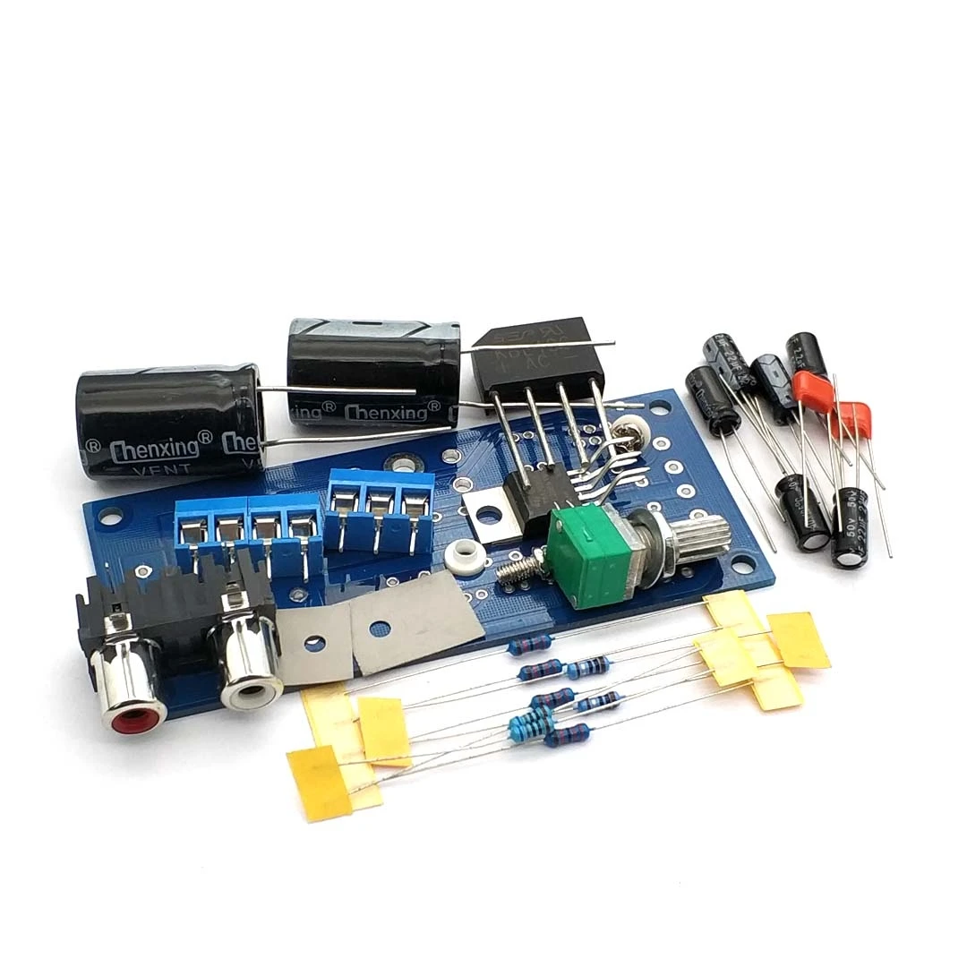 Плата аудио усилителя TDA2030A модуль сделай сам для компонентов Arduino OCL 18 Вт X 2 BTL 36