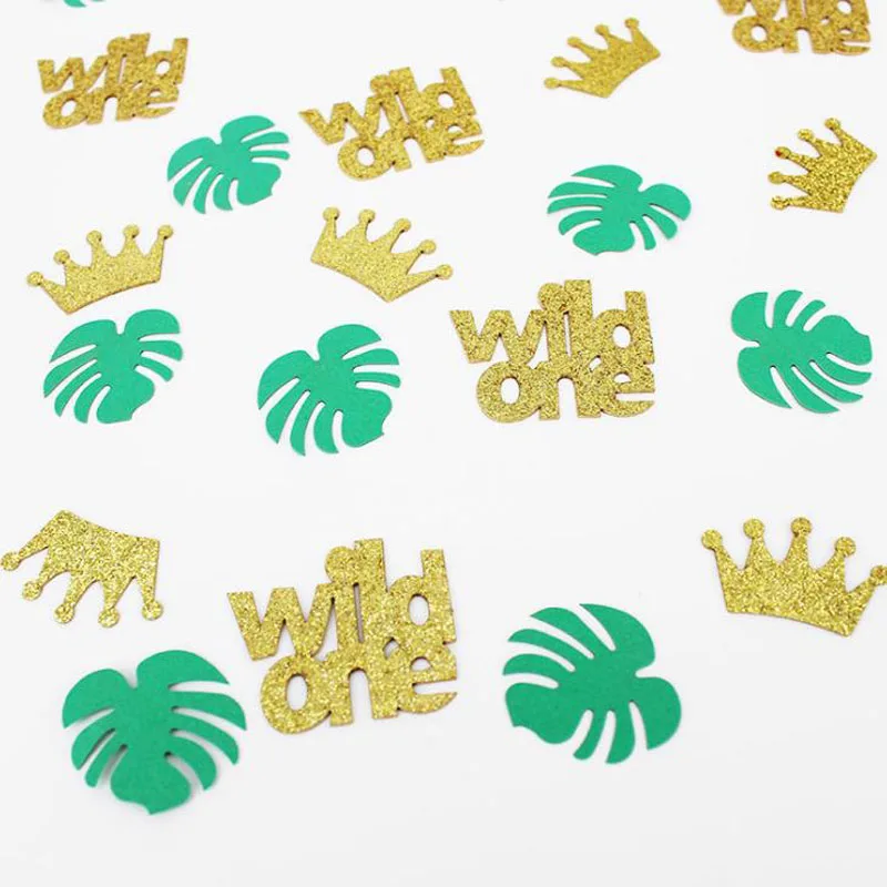 100 искусственная Гавайская черепаха листья дикая одна блестящая бумага для