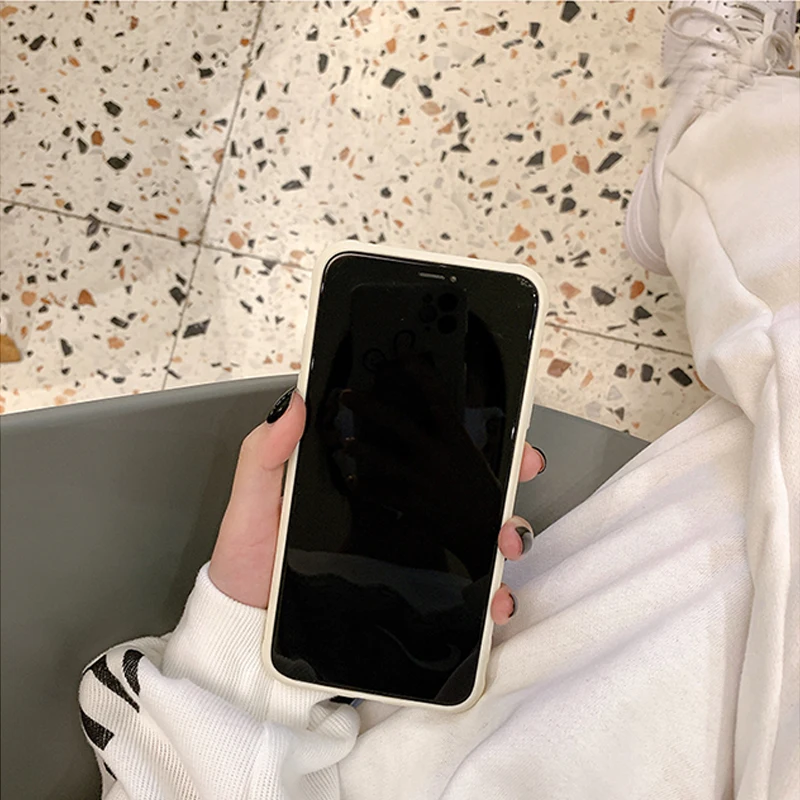 

Creative Trend Cute Cartoon Graffiti Frog IPhone11ProMax/12Mini/XR/XS/X/8/7Anti-drop Silicone Couple Mobile Phone Case Wholesale