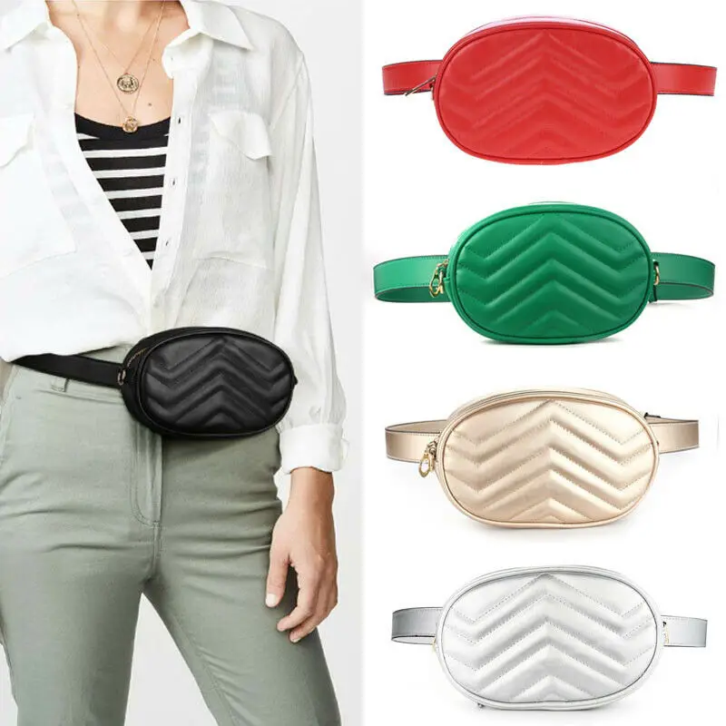 Забавная поясная сумка для путешествий праздничный кошелек из кожи с ремнем