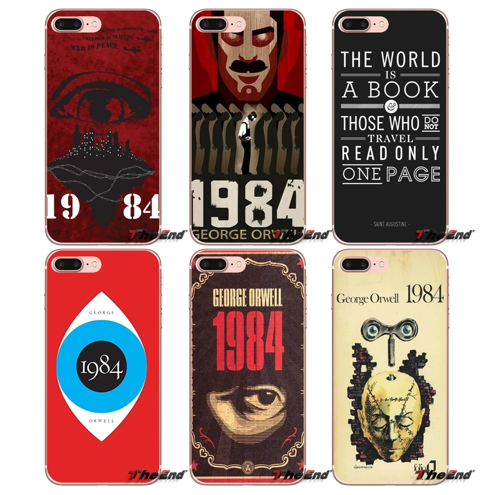 Прозрачный мягкий чехол для Xiaomi mi6 mi 6 A1 Max x 2 5X 6X Red Note 5 5A 4X 4A A4 4 3 Plus Pro 1984 Джордж