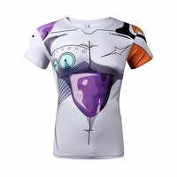 fashion new 3d printing summer hot sale short sleeved round neck men and women same sports t shirt