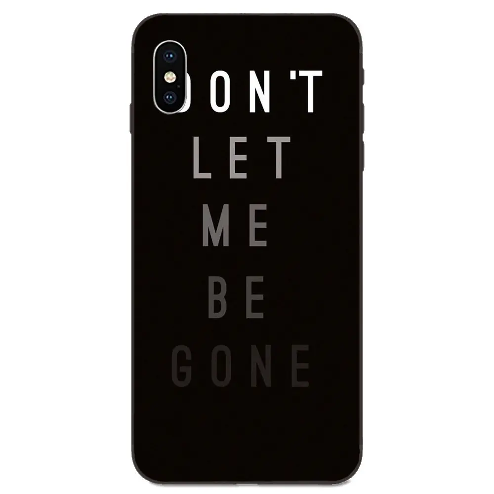 Don T Let Me Be Gone Twenty One Pilots черный мягкий чехол для Apple iPhone 4 4S 5 5S SE 6 6S 7 8 11 Plus X XS Max XR Pro