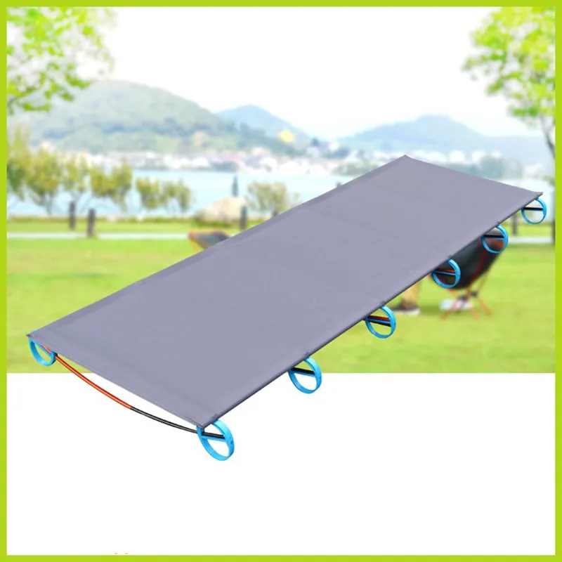 

Easy Carrying Portable Camping Tent Cot Ultralight Folding Bed Single 180cm/200cm Length