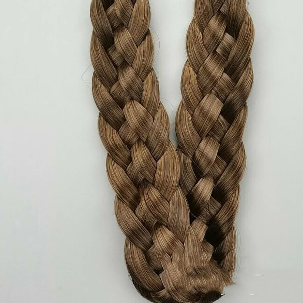 Модный женский синтетический ободок для волос эластичный в богемном стиле парик