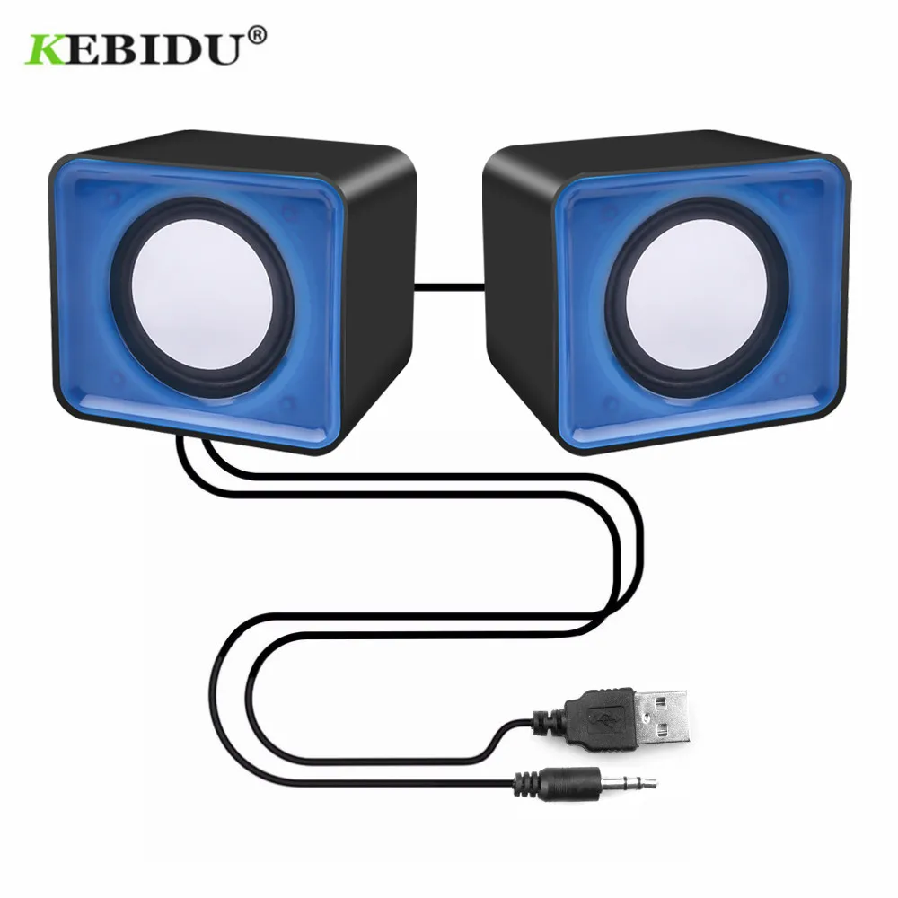 KEBIDU портативный USB 2 0 мини динамик Мультимедиа настольный компьютер ноутбук