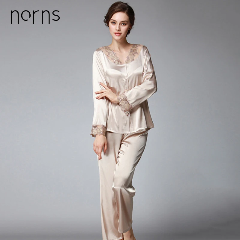 Norns пижамы добавляют удобрения для увеличения шелковых дам осенью и зимой девять