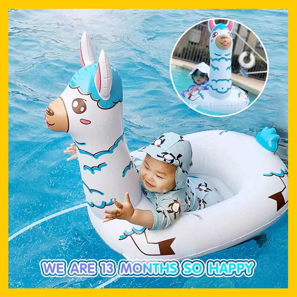 Детские надувной для бассейна нарукавники плавания Альпака кольцо детей