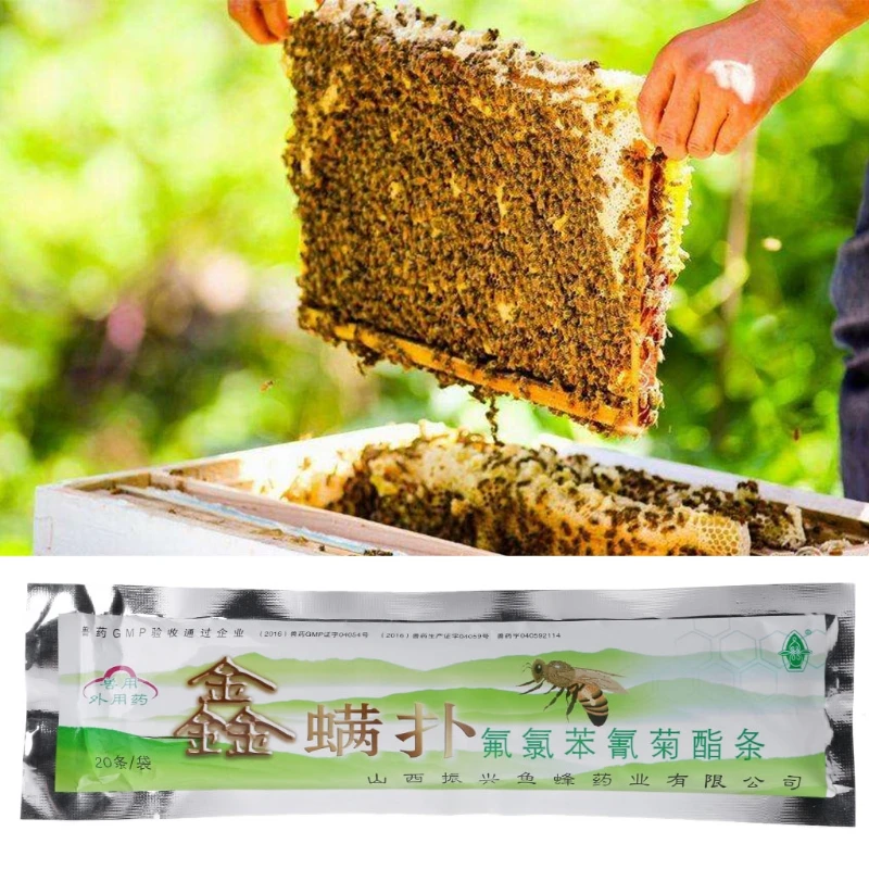 2020 Новый 20 ⑤ упак. Профессиональный акарицид против пчелиного клеща убийца