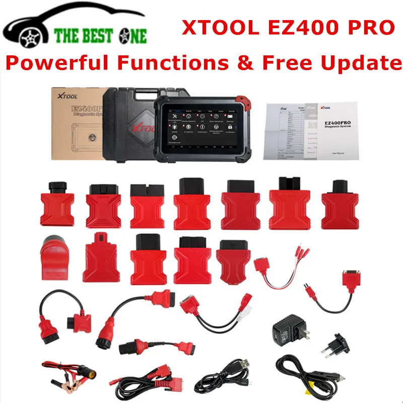 Оригинальный программатор ключей XTOOL EZ400 PRO с Wi Fi + полная система Corrention