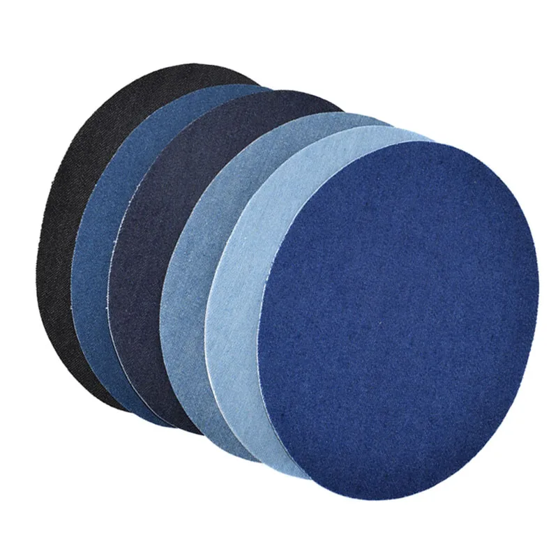 2 шт. овальные джинсовые нашивки декоративные аппликации для одежды 11x14 см | Дом и